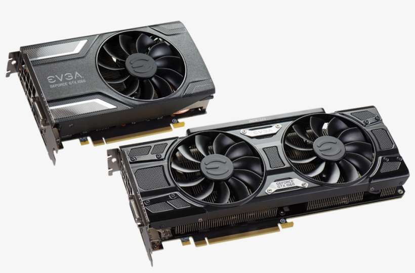 Evga Geforce Gtx 1060 Acx - Evga Geforce Gtx 1060, transparent png download