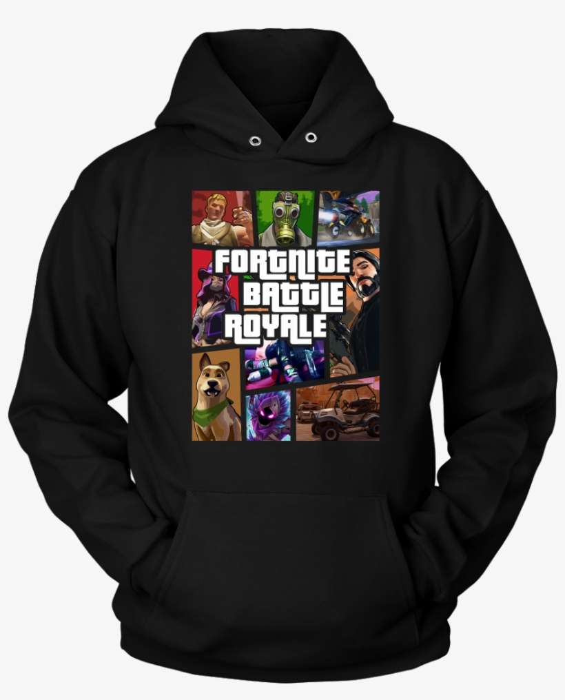 Fortnite Batle Royale Gtav Style Hoodie - Senior Hoodies Ideas 2019, transparent png download