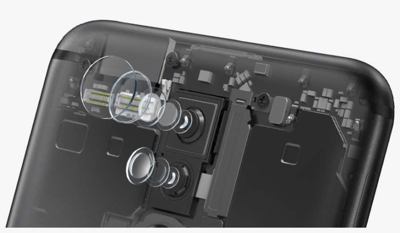 Huawei Nova 2i Camera 2 Rear Cameras - Huawei Nova 2i Camera, transparent png download