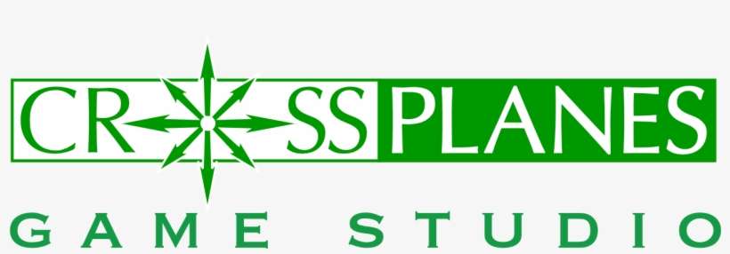 Cross Planes Game Studio Store - Graphic Design, transparent png download
