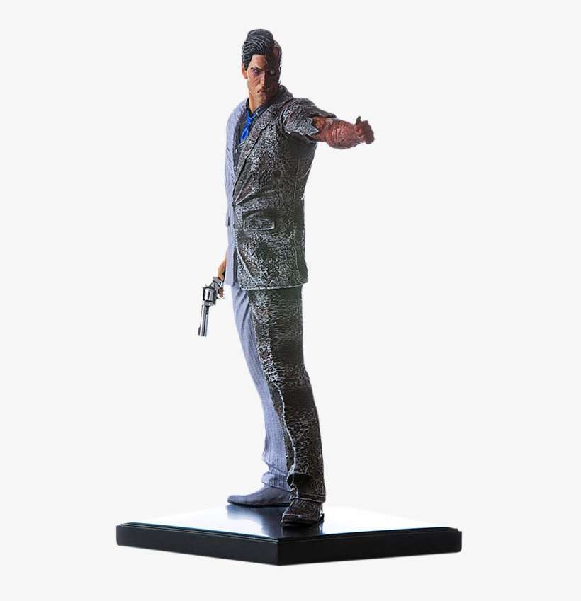 Arkham Knight - Batman Arkham Knight Statue 1/10 Two-face 18 Cm, transparent png download