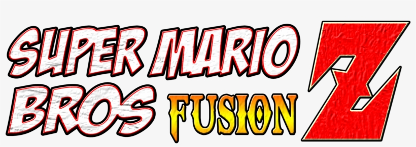 Super Mario Bros Logo - Sonic The Power Of Z, transparent png download