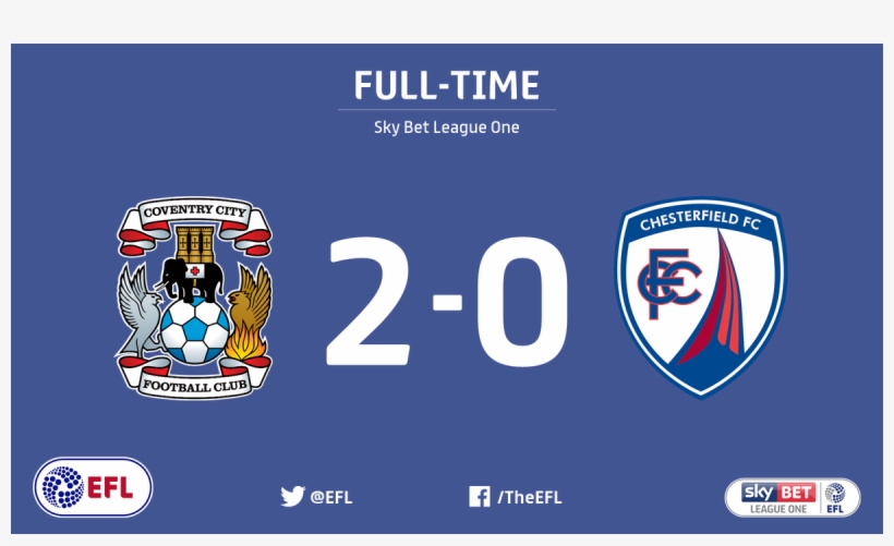 Sky Bet League One On Twitter - Chesterfield Fc New Badge, transparent png download