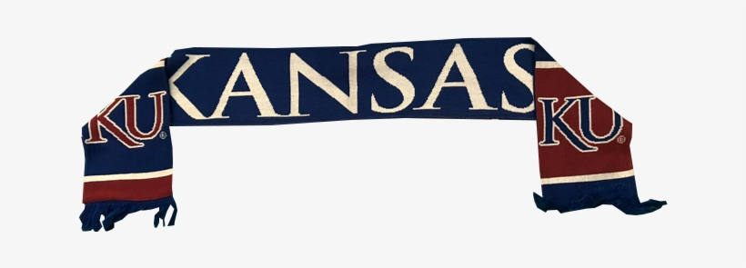 Kansas University Jayhawk Scarf - University Of Kansas, transparent png download