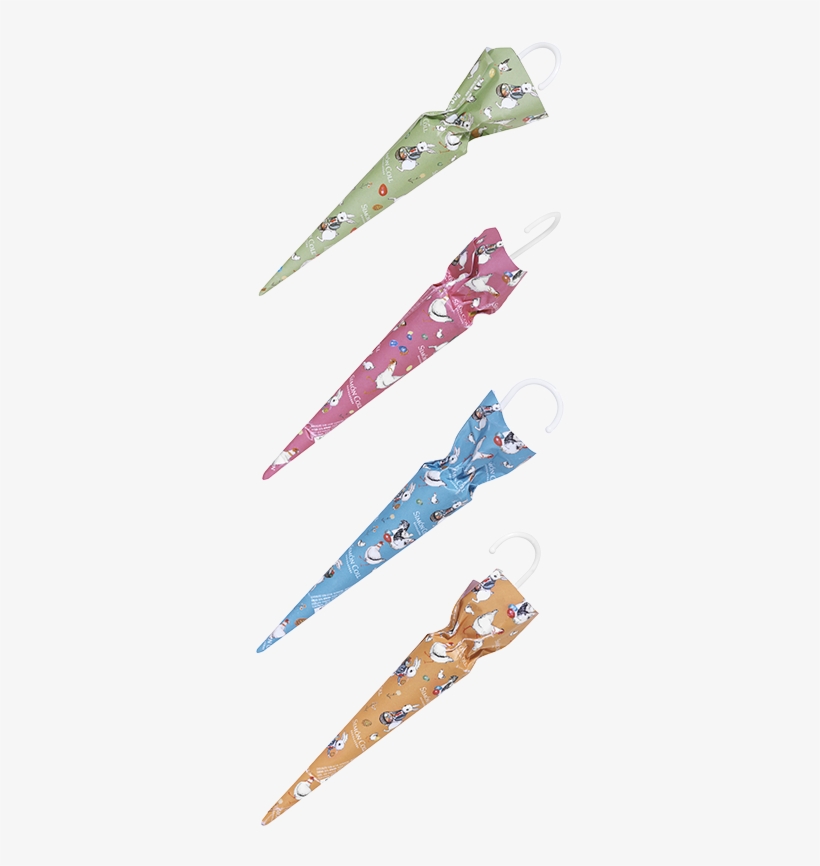 35g Umbrellas With Designs Featuring Easter Bunnies, transparent png download