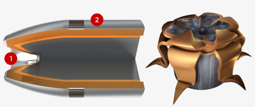 460 Smith & Wesson Magnum, 260 Grains Features - Slug, transparent png download