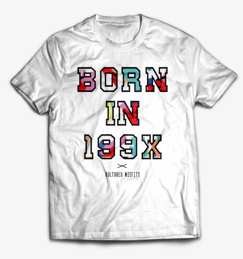 Born In 199x - Custom Tshirt, transparent png download
