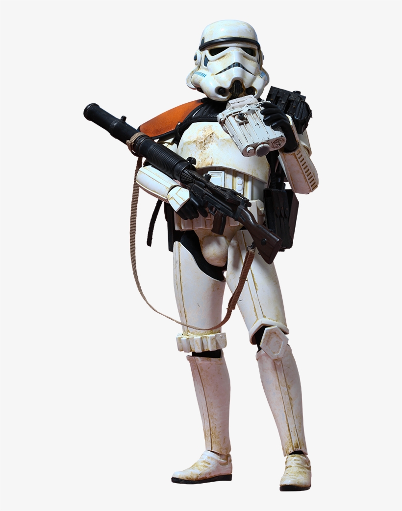 81" Star Wars Sixth Scale Figure Sandtrooper - Hot Toys Sandtrooper 1:6 (star Wars), transparent png download