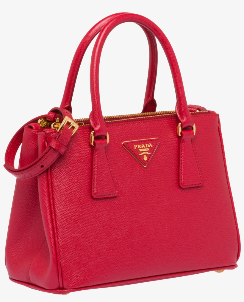 Red Double Bag Png Store Prada, transparent png download