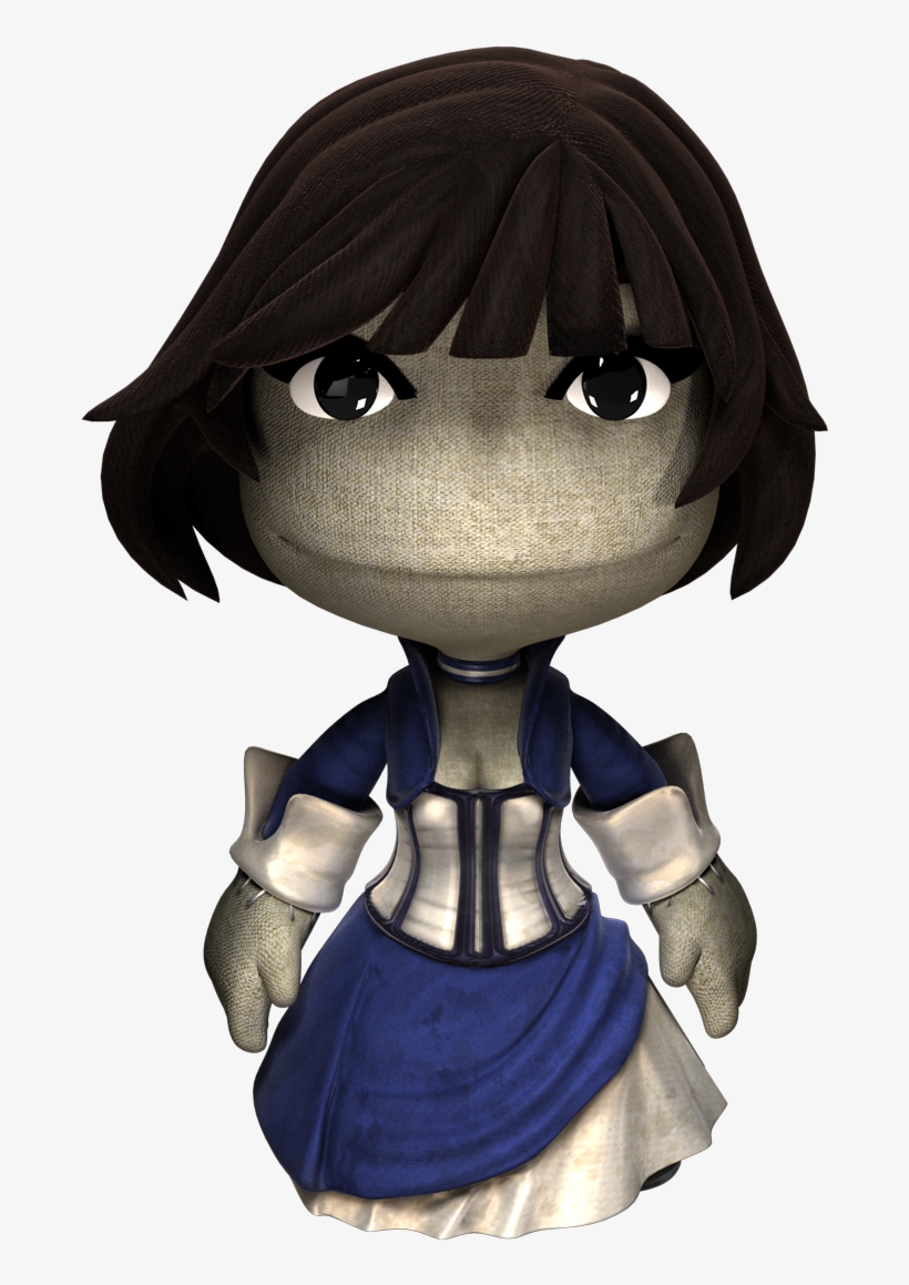 11 52 59 414 Elizabethfront - Little Big Planet Bioshock Elizabeth, transparent png download