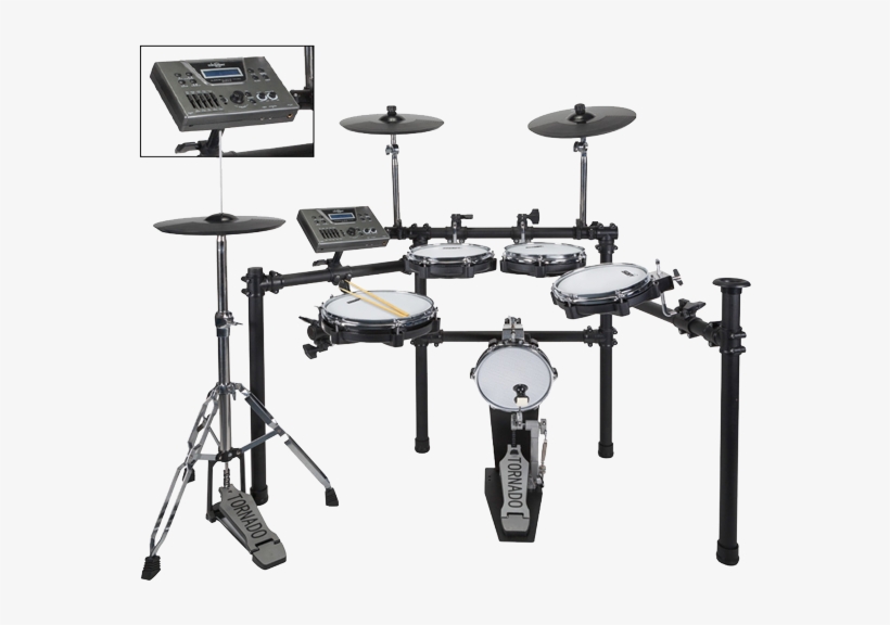 Sonic Drive Sdp Edk 02 5 Piece Mesh Electronic Drum - Electronic Drum, transparent png download