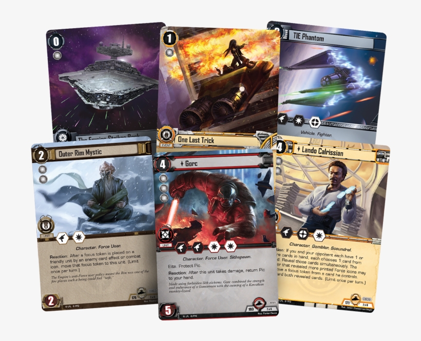 Imperial Entanglements Cards - Star Wars Card Game Cards, transparent png download