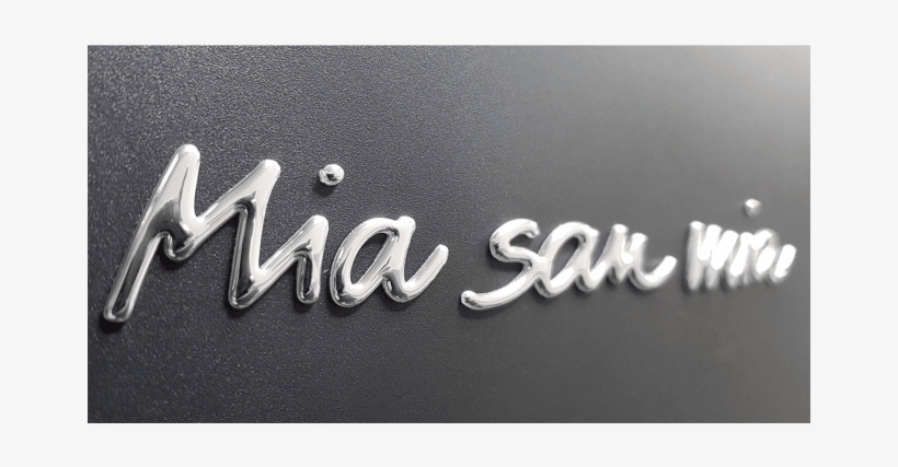 Car Sticker Chromflex Mia San Mia - Sticker, transparent png download