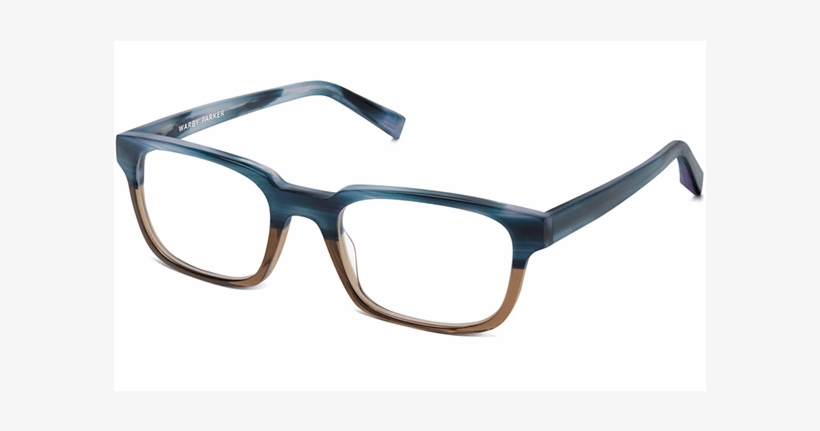 Warby Parker Eaton Eyeglasses - Warby Parker Oliver Baltic Blue, transparent png download
