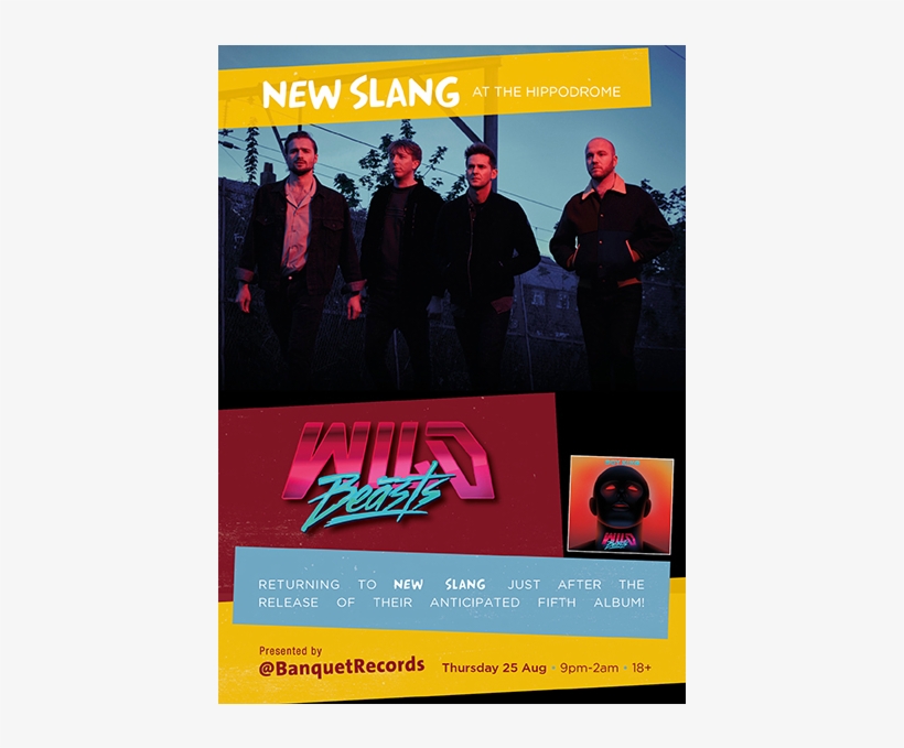 Ns250816 - Wild Beasts 2016, transparent png download