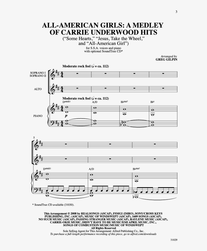 All-american Girls Thumbnail - Can Can Sheet Music, transparent png download