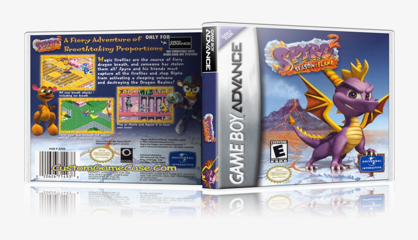 Spyro 2 Season Of Flame - Spyro 2: Season Of Flame [game Boy Advance], transparent png download