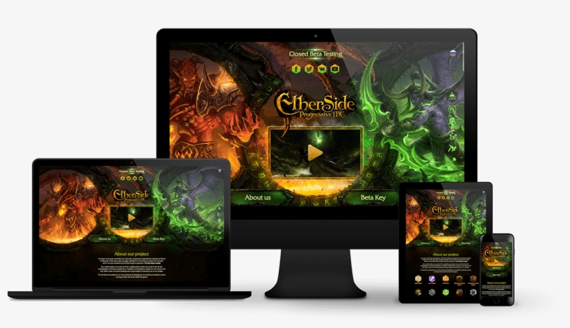 Adaptive For Any Device - Lineage Ii, transparent png download