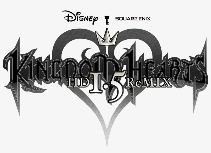 Kingdom Hearts Hd - Kingdom Hearts Hd 1.5 Remix Logo, transparent png download