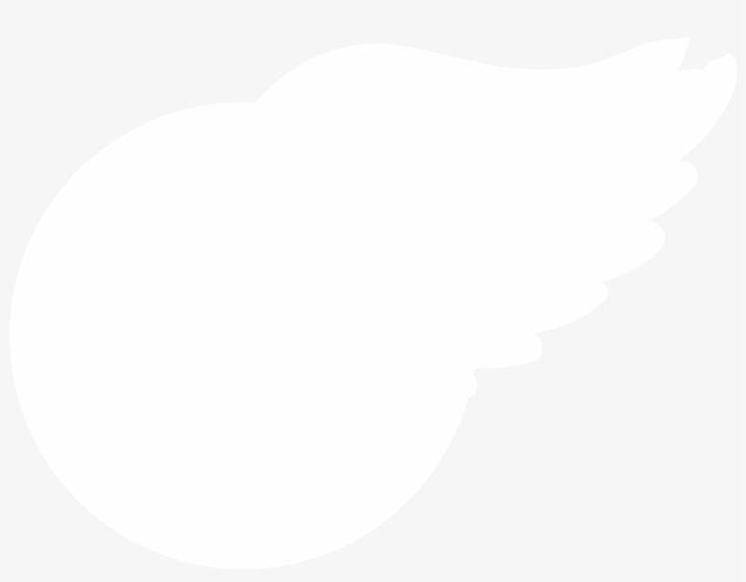 Detroit Red Wings Logo Black And White - Crowne Plaza White Logo, transparent png download