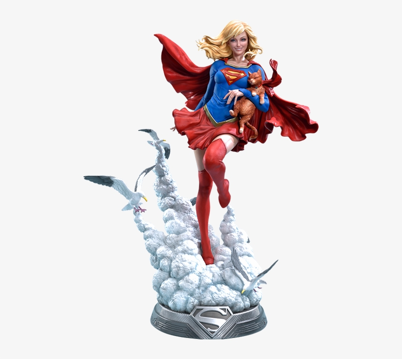 Dc Comics Statue Supergirl - Prime 1 Statue Dc, transparent png download