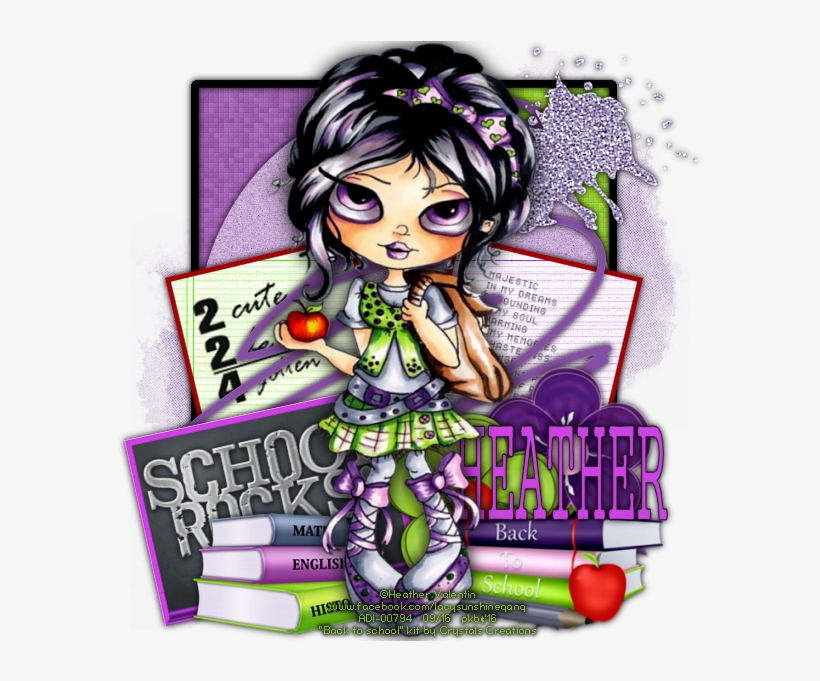 School Dayz This Tutorial Was Written By Me On September - Cartoon, transparent png download