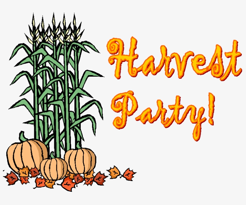 Harvest Clipart Fall Party - Fall Harvest Party Clipart, transparent png download