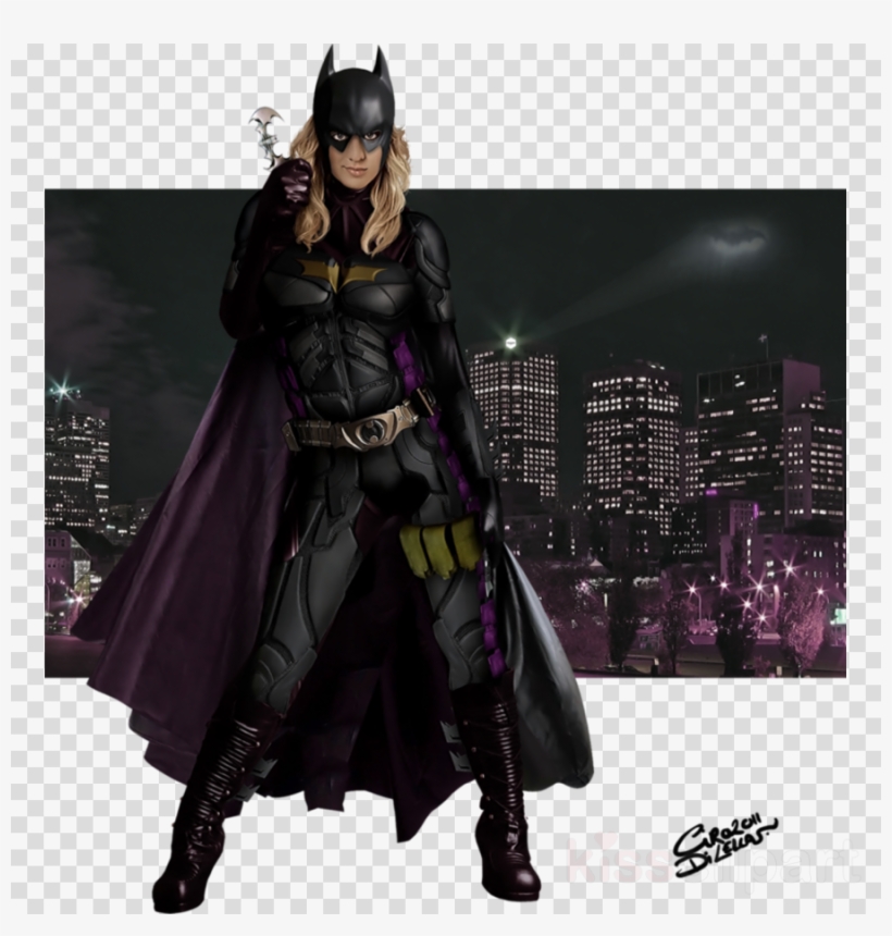 Batwoman The Dark Knight Clipart Barbara Gordon Batman Dark Knight