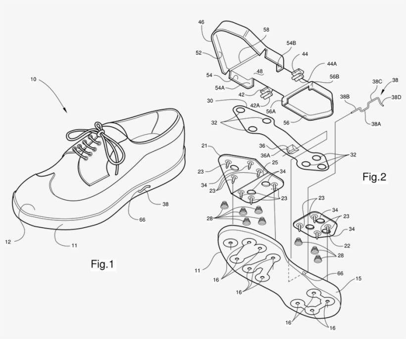 Golf Clipart Golf Shoe - Despiece De Una Maquina, transparent png download