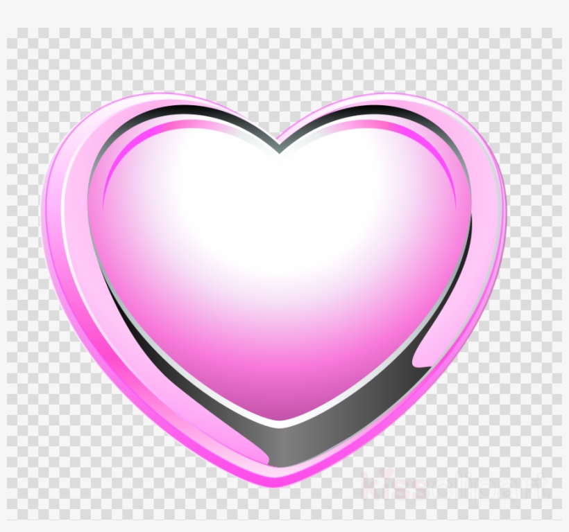 Glossy Pink Heart Clipart Clip Art - Emojis Tear Laughing, transparent png download