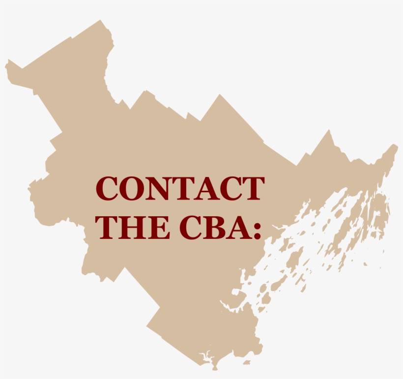 Cumberland Bar Association - Cumberland County Maine Map, transparent png download