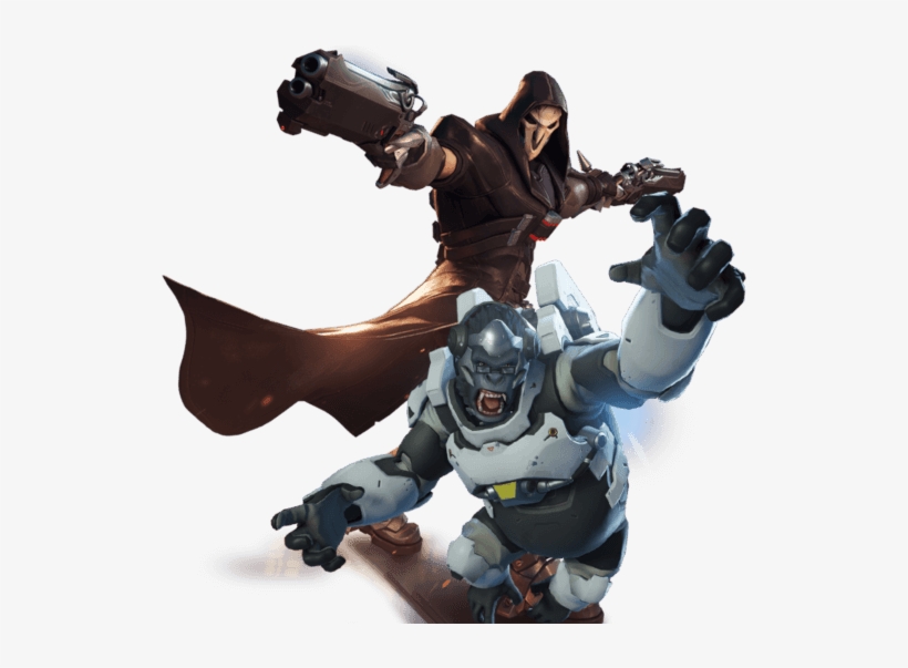 Overwatch Betting - Overwatch Reaper Framed Maxi Poster, transparent png download
