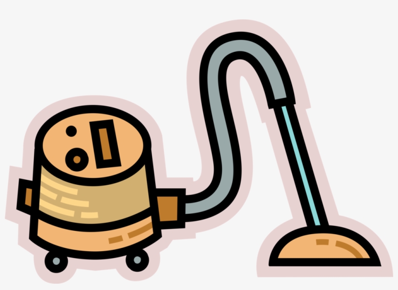 Vector Illustration Of Vacuum Cleaner Uses Centrifugal - Illustration, transparent png download