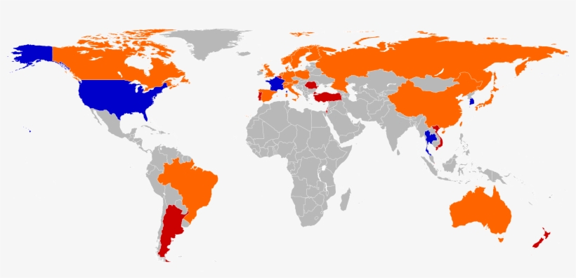 Overwatch World Cup 2018 Qualification By Sr - World Map Of Social Networks 2018, transparent png download