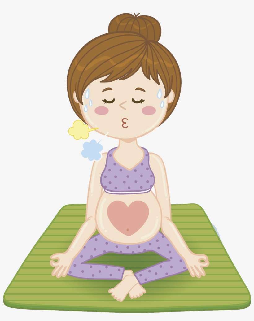 Drawing Pregnancy Clip Art Pregnant Transprent Png - Mujer Embarazada Dibujo, transparent png download