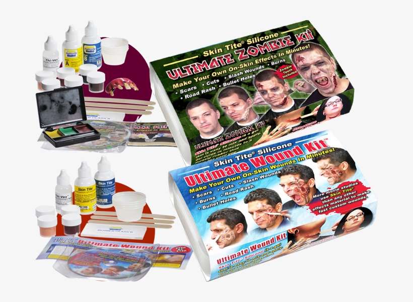 Ultimate Skin Fx Kits™ - Smooth On Skin Tite Ultimate Wound Kit, transparent png download