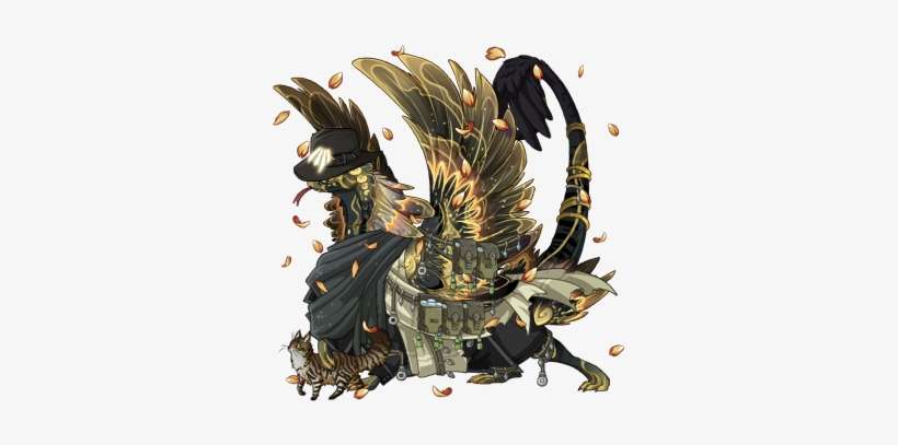 Zach Is One Of My Favourite Dragons, And She Has The - Flight Rising Royal Jaguar, transparent png download