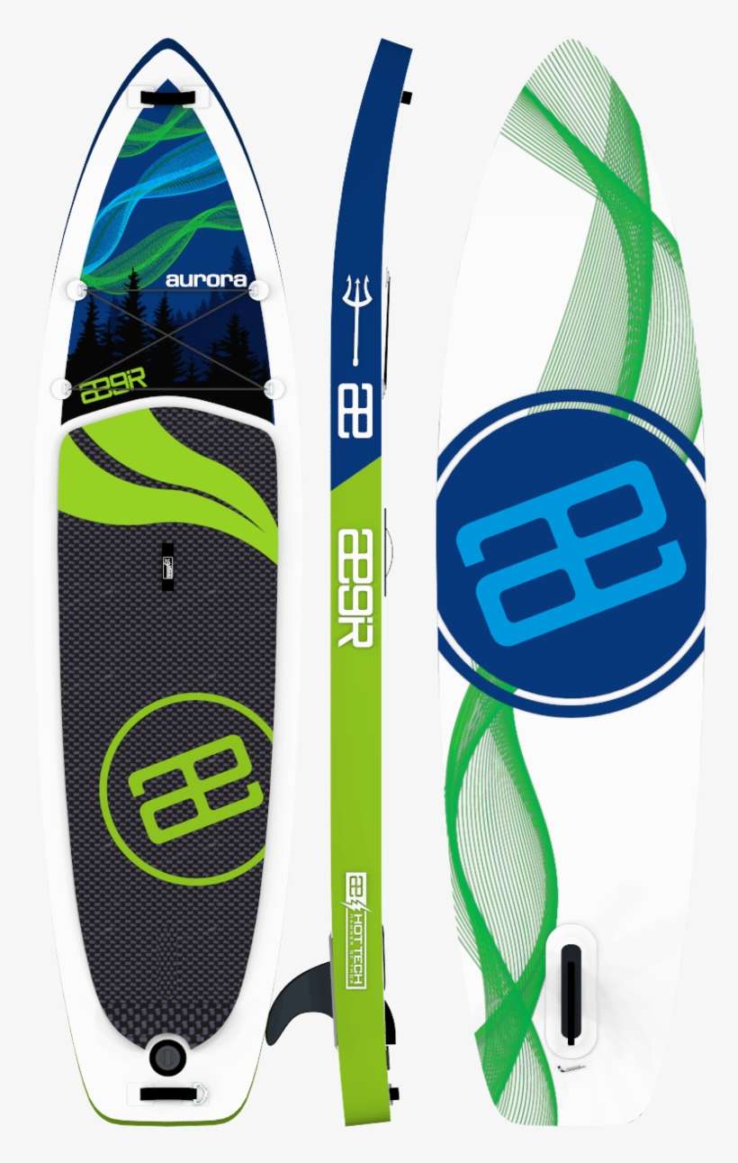 Aurora - Copy - Paddleboarding, transparent png download