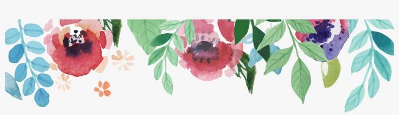Responsive Image - Floral July Calendar 2018, transparent png download
