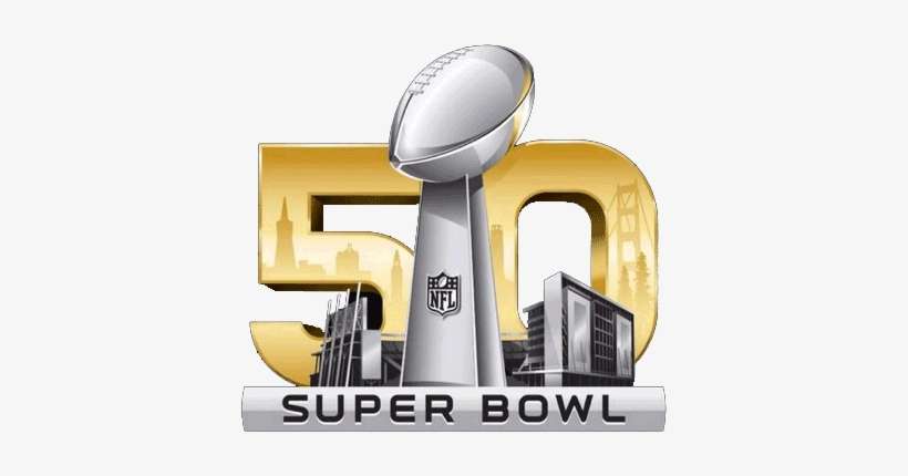 4189 Super Bowl Primary 2015 - Super Bowl 50 Logo Photo Photo Print, transparent png download
