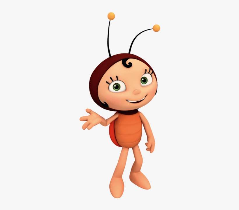 Lara The Lady Bug Png - Maya The Bee Lara, transparent png download