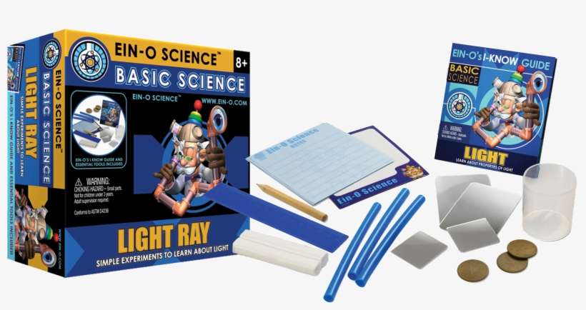Basic Science Light Ray - Tedco Toys Energy Science Box Kit, transparent png download