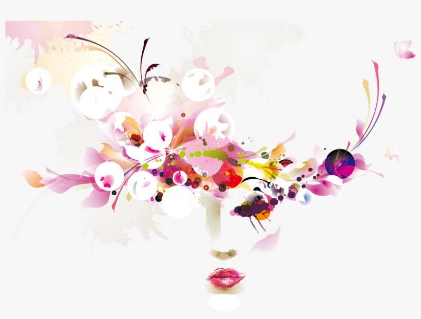 Hand Painted Watercolor Flowers Decorative Png - Watercolor Painting, transparent png download