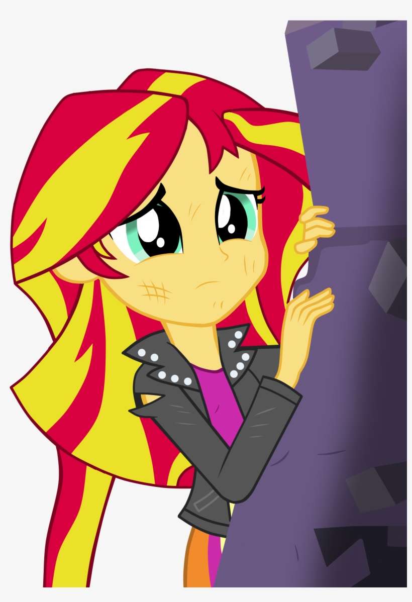 1414786372402 - Depressed Sunset Shimmer Pony, transparent png download