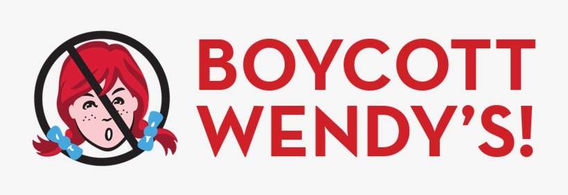 Boycottbannerstrans - Wendy's, transparent png download
