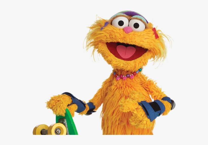 Sesame Street Characters Png Png Library Stock - Zoe Sesame Street Png