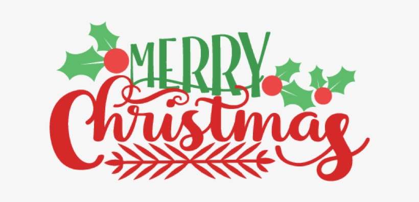 Merry Christmas Clipart Png - Merry Christmas Clipart Transparent, transparent png download