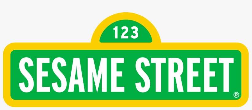 123 Sesame Street Logo, transparent png download