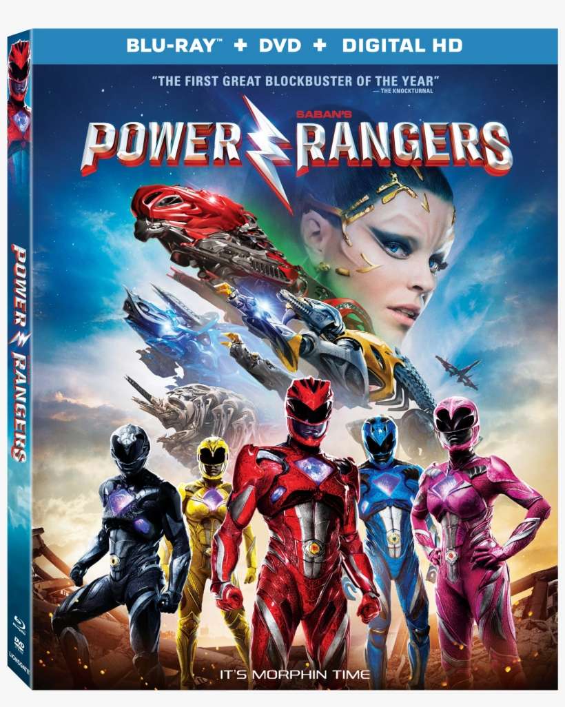 Blurppypowerrangers Poster International Kf17640 - Power Rangers Dvd 2017, transparent png download
