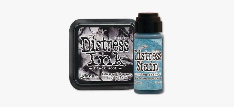 Tim Holtz Distress Inks Distress Inkpads And Stains - Ranger Tim Holtz Distress Ink Pad Black Soot Dis 19541, transparent png download